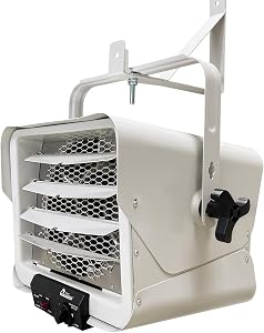 Dr. Infrared Heater DR-966 240-Volt Hardwired Shop Garage Commercial Heater, 3000 Watt / 6